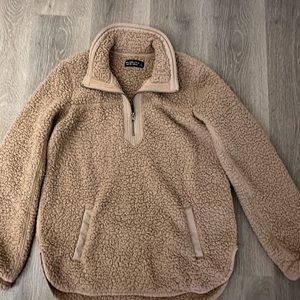 Abercrombie and fitch teddy bear jacket